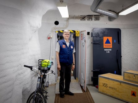 Jukka Lehtiranta, head of the Civil Defense Association in Helsinki, on 11 June 11 2026.