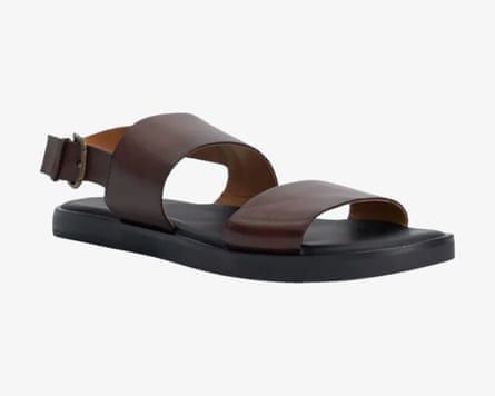 Dune Issac leather sandals.