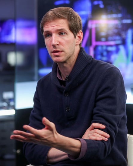 Tikhon Dzyadko of news station Dozhd