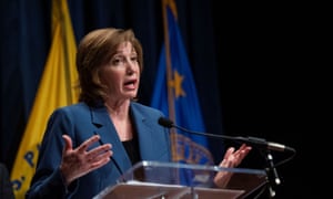 U.S. health officials hold news conference to discuss coronavirus outbreak at the Health and Human Services Department in WashingtonDirector of the Center for the National Center for Immunization and Respiratory Diseases (NCIRD) doctor Nancy Messonnier speaks about the public health response to the outbreak of the coronavirus during a news conference at the Department of Health and Human Services (HHS) in Washington, U.S., January 28, 2020. REUTERS/Amanda Voisard.