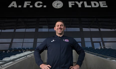 Dave Challinor has overseen three promotions at Fylde, who are in the National League and want to be in League Two by 2022.