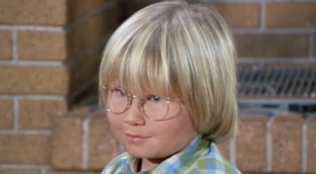 Cousin Oliver (Robbie Rist) in The Brady Bunch.
