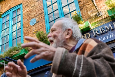 Where it began … the blue plaque.