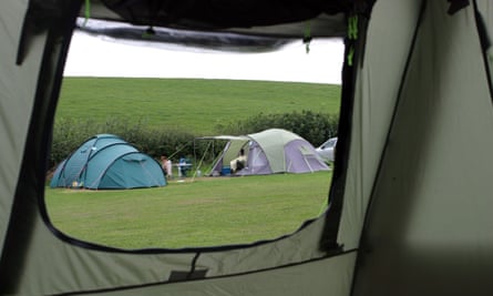 Rosewall Campsite is on the Jurassic coast.