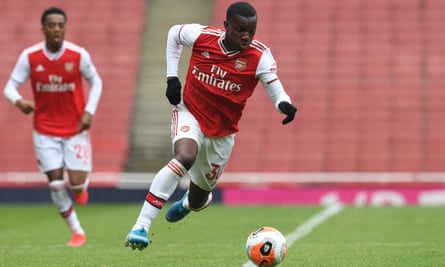 Arsenal are in danger of sending out a message that young players, such as Eddie Nketiah, have a better chance of progressing elsewhere.
