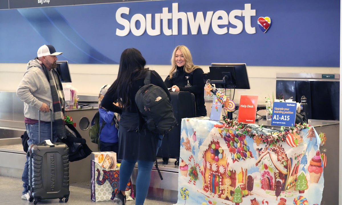 Unacceptable': Southwest flight chaos and cancellations lead to US inquiry, US news