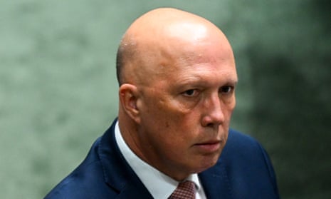Can Peter Dutton, the alternative prime minister of Australia, only process things he can see?