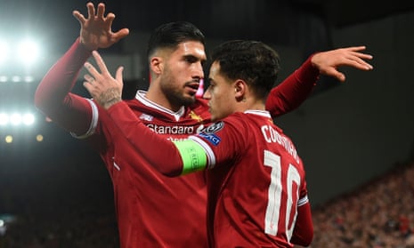 Emre Can and Phillipe Coutinho