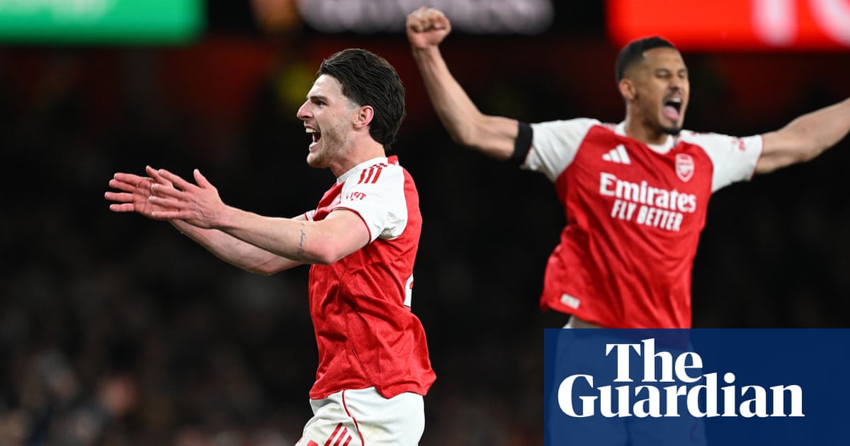 Arsenal crowned Premier League champions after Manchester City draw