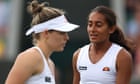 Best all-British women's doubles run at Wimbledon since 1983 comes to an end