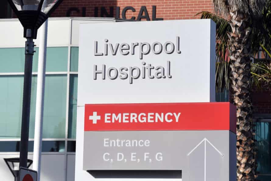 Liverpool hospital in the western suburbs of Sydney.