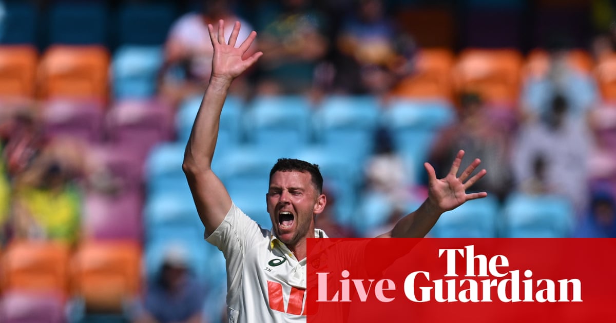 Australia v Bangladesh: first men’s Test, day three – live