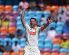 Australia v Bangladesh: first men’s Test, day three – live