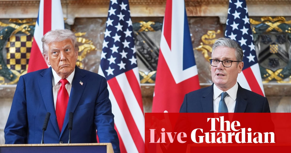 UK politics: Trump suggests Starmer use army to tackle migration and says Putin ‘really let me down’ over Ukraine – as it happened