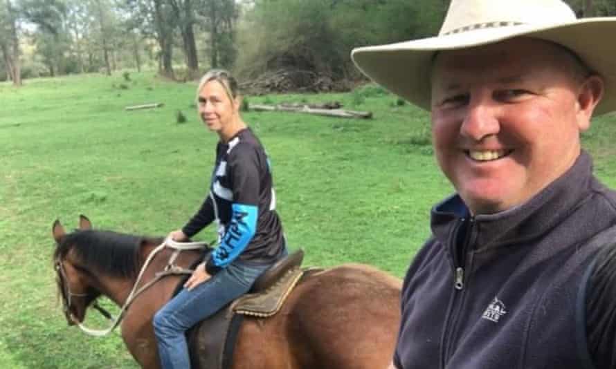 Michael Prott and his wife live in Yarras in New South Wales, which has only had 14 dry days this year