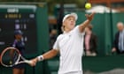 Leo Borg evokes style of father Björn with debut win in boys' event at Wimbledon