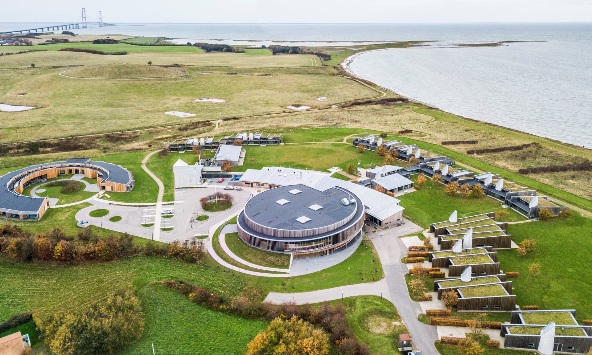 Musholm deportes, vacaciones y complejo de conferencias en Korsør. Fotografía: PR