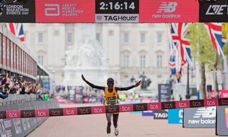 ‘I’ve come good today’: Peres Jepchirchir wins London Marathon in women’s-only world record