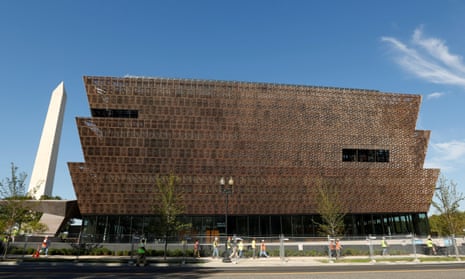 The National Museum of African American History and Culture, where a noose was found on the floor last month.