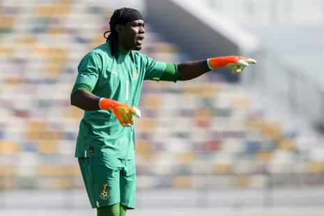 Lawrence Ati-Zigi is one of three goalkeepers in Ghana's World Cup squad who have just four senior international caps between them.