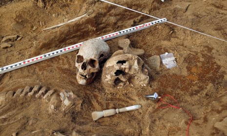 Viking Era Human Skeletal Remains at Archaeological Site