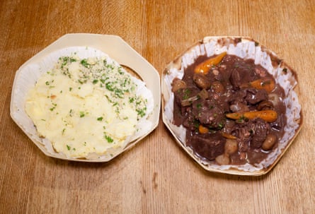 Venison bourguignon.