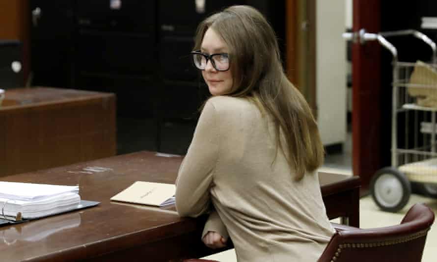 Anna Sorokin in New York state supreme court on 27 March.