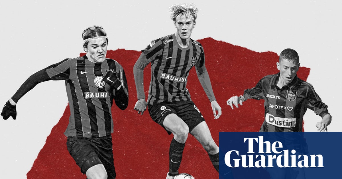 ‘We start them early’: the small Swedish club that produced Gyökeres, Bergvall and Kulusevski