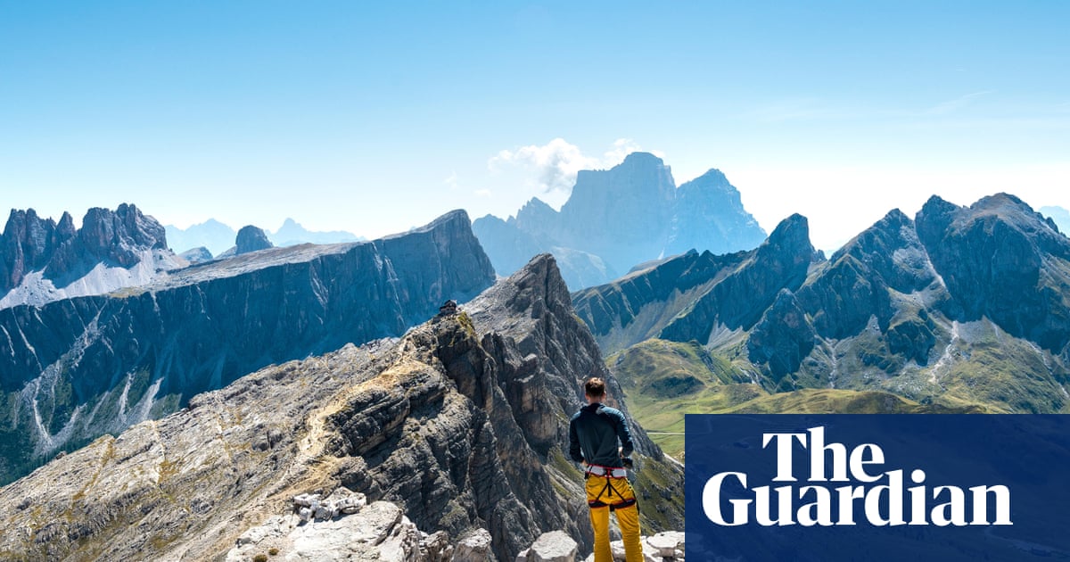 On a peak under a blue sky': the joy of summer in Europe's mountains
