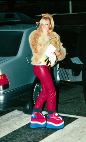 Baby Spice (Emma Bunton) in the mid-90s