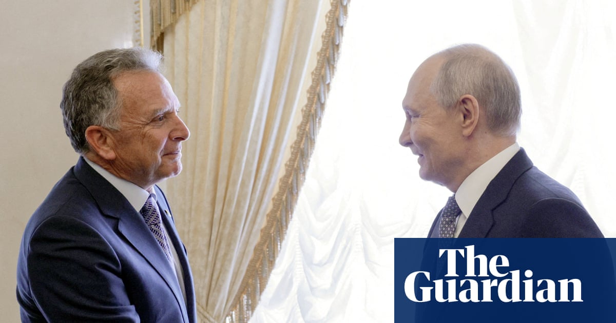Putin orders release of jailed American as he meets Trump envoy for Ukraine talks
