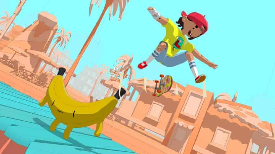 Screenshot of OlliOlli World video game