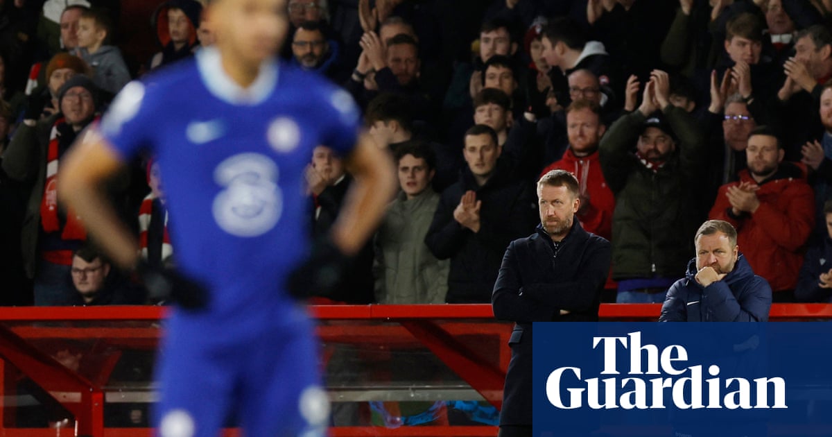 ‘Not good enough’: Graham Potter’s verdict on Chelsea’s first half at Forest