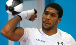 anthony joshua slackens timekeeping after 200 rounds of sparring