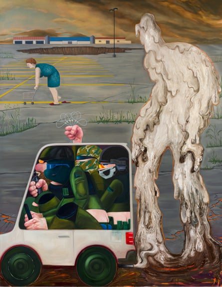 Parking Lot of Violent Forces and Depressive Positions.