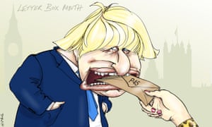 Nicola Jennings On Boris Johnson S Letterbox Comments Cartoon Opinion The Guardian