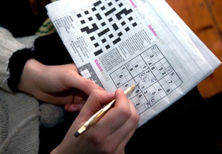 Solving a sudoku puzzle.