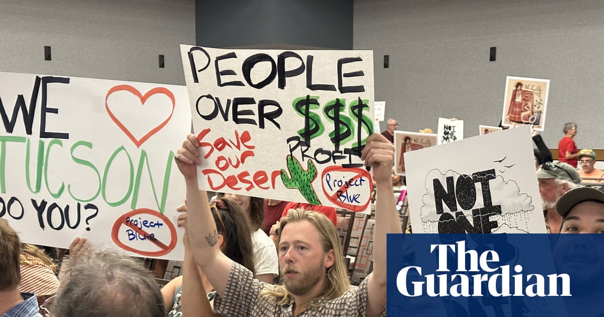 The city that draws the line': one Arizona community's fight against a massive data center