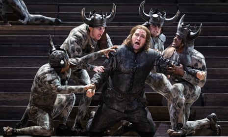Doomed … Riccardo Massi as Manrico in Royal Opera’s Il trovatore.