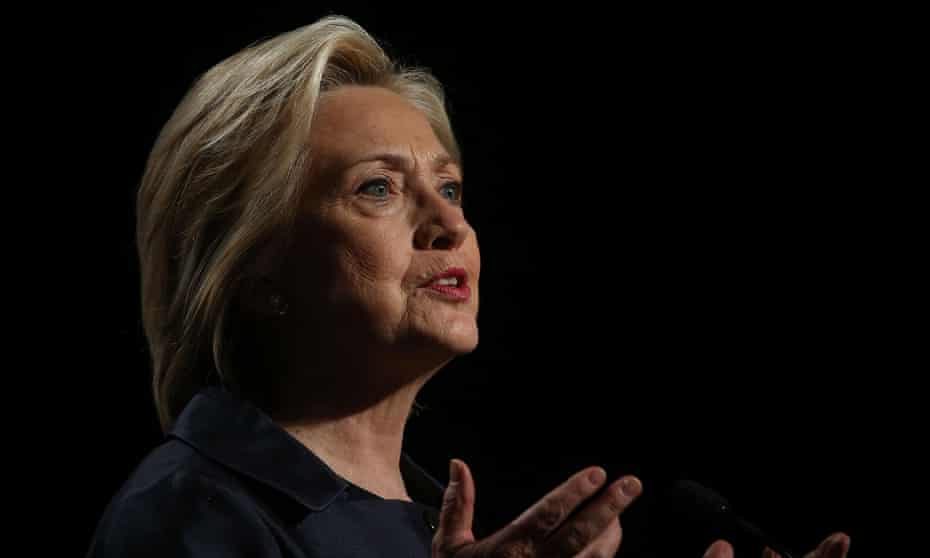 Hillary Clinton said Congress should pass legislation keeping guns from criminals and the mentally ill. ‘The politics on this issue have been poisoned but we can’t give up.’