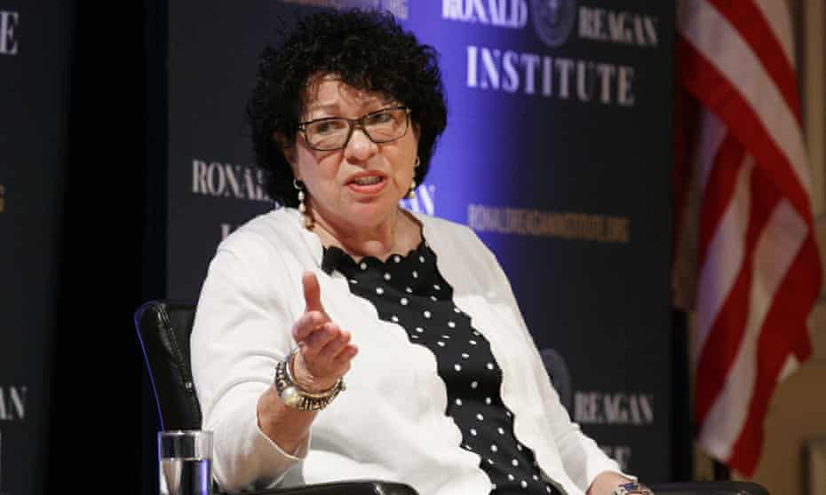 Supreme court justice Sonia Sotomayor in 2019.
