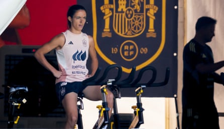 Aitana Bonmatí in training
