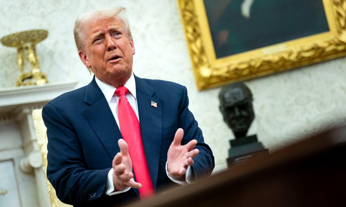 Trump condemned for using 'Palestinian' as slur to attack Schumer | Trump administration | The Guardian