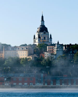 Is it smoked kohlrabi or roe deer tartare that makes your mouth water? Uncover one of the best locations to eat in Sweden | Uncover Sweden’s delights 9 View of Katarina Church and Fotografiska (museum of photography) on Sodermalm.Stockholm, Stockholm, Sweden, Scandinavia, Europe