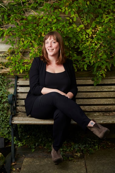 Jess Phillips at her family home.