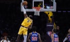 LeBron James scores 56 in ‘desperation’ mode as Lakers beat Warriors to end skid
