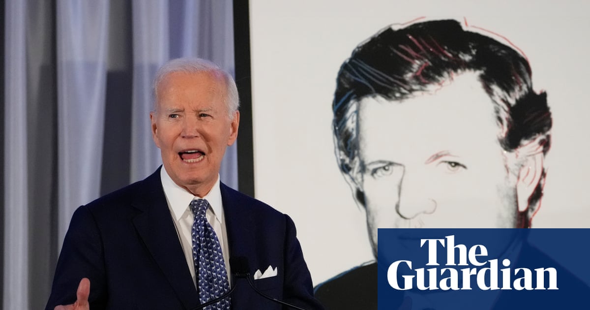 Biden decries ‘dark days’ under Trump and urges Americans to stay positive