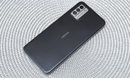 The back of the Nokia G22.