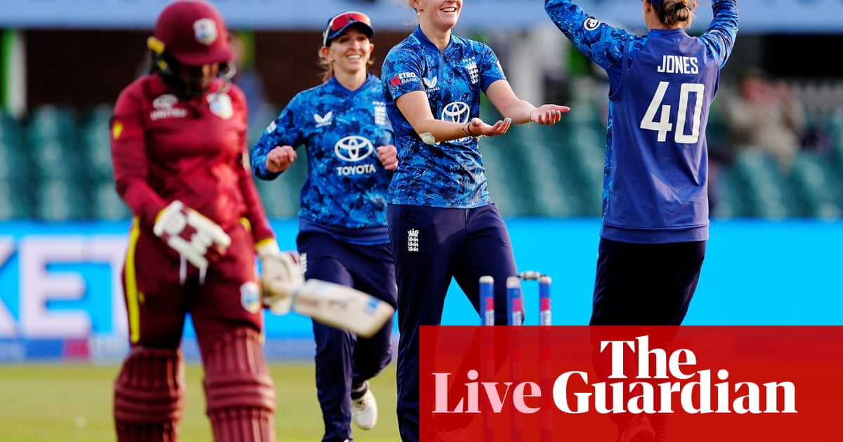 England beat West Indies by 143 runs in second women s cricket ODI as England beat West Indies by 143 runs in second women s cricket ODI as