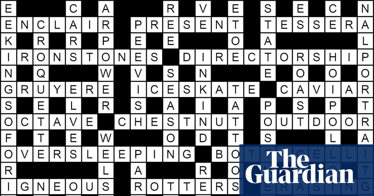 Guardian quick crossword